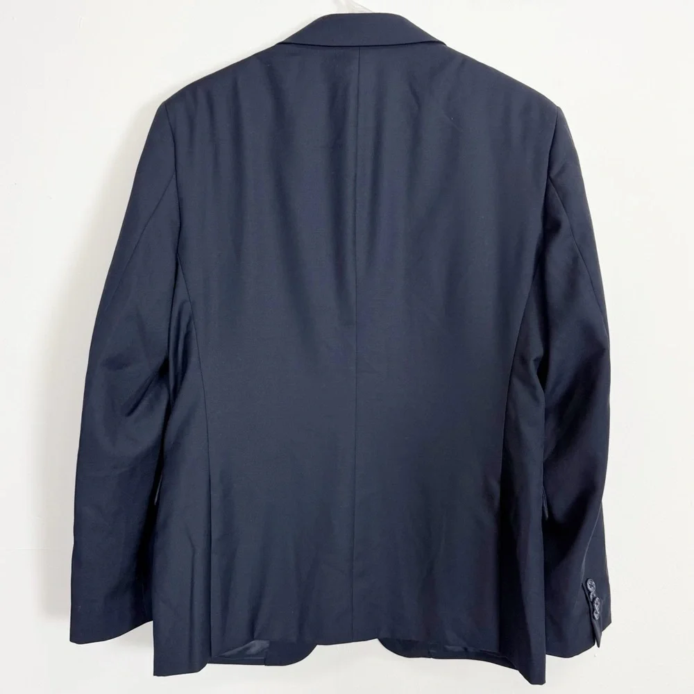 John Varvatos Bedford Sport Coat Blazer Jacket Mens 38S Blue Wool NWOT NEW